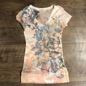 Miss Me t-shirt with embellishments